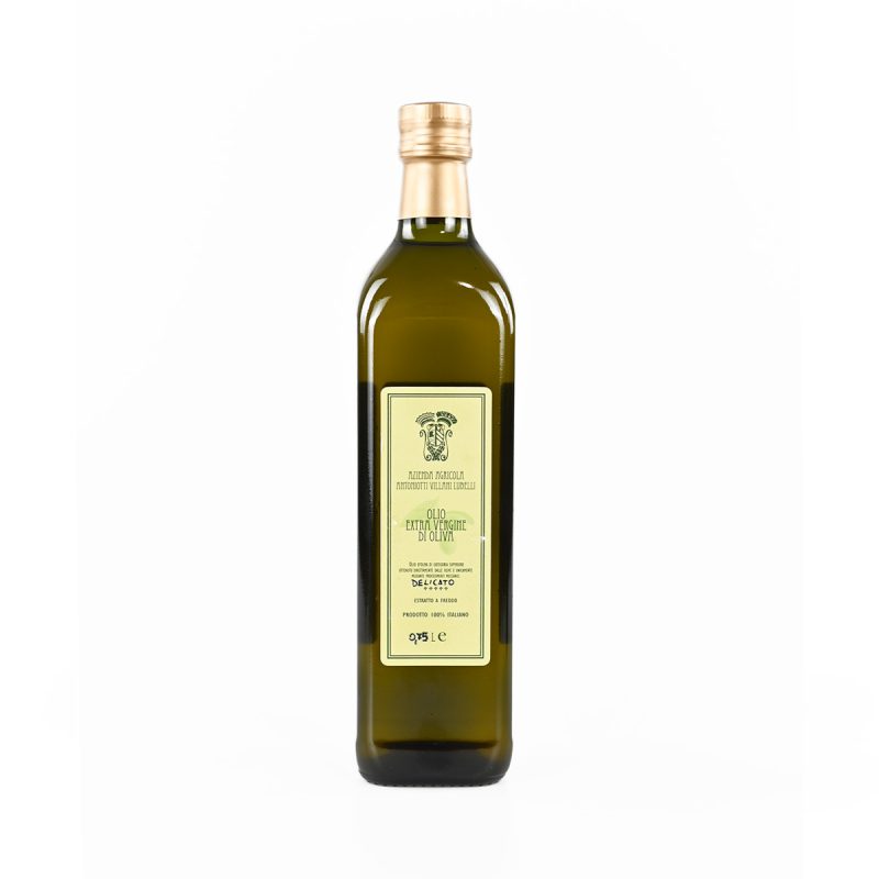 Bottiglia olio Evo 750ml Antoniotti Villani Lubelli Olive Celline/Ogliarole-0,5%